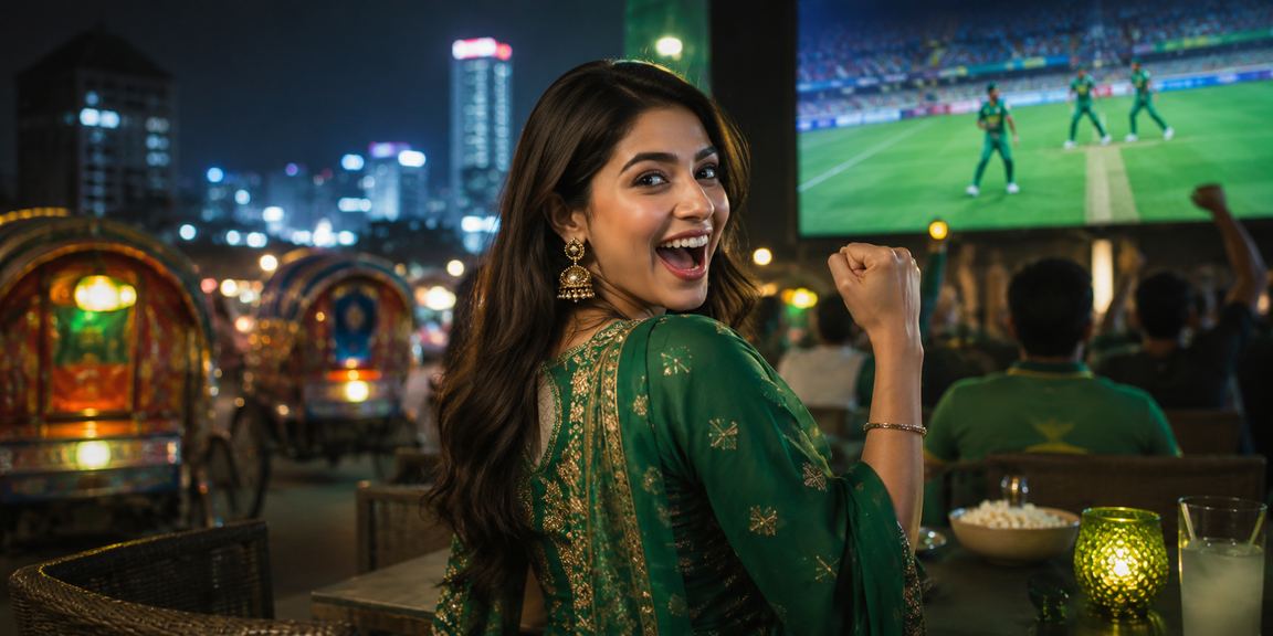 ঢাকায় মানুষ চা বাগানে ক্রিকেট ম্যাচ উপভোগ করছে